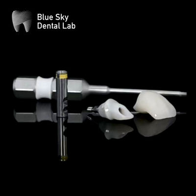 Buy Biocompatibility Zirconia Abutment Custom Zirconia Implant Abutment White online manufacture