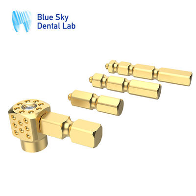 Buy Gold A Set Multi Unit Scan Body For Edentulous Blue Sky Implant online manufacture
