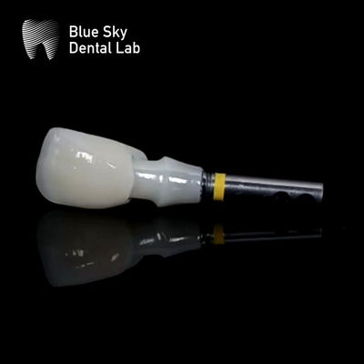 Titanium Tibase Zirconia Abutment Customized Zirconia Abutments For Implants